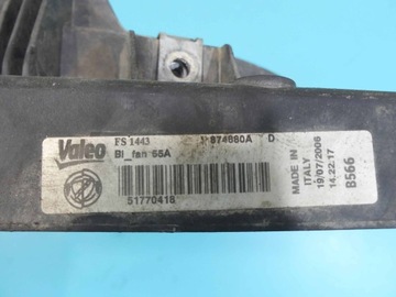 VENTILÁTOR CHLADIČŮ FIAT CROMA II 1.9 JTD