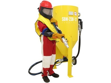 POLSKA PIASKARKA WODNA SODOWARKA 230L +OSPRZĘT BHP