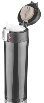 Bidon Termos Kubek Termiczny LOCK 440ml czarny/02