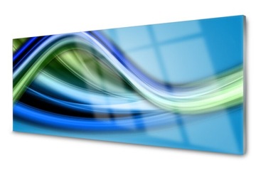 Panel szklany do kuchni Abstrakcja 125x50