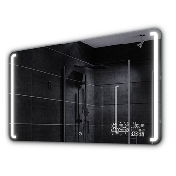 Lustro łazienkowe LED pogoda dotyk 80x60 OSLO