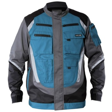 Bluza czar-szar-turk. z pasami odblask., 