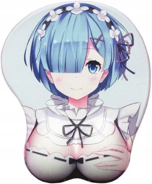 3D Silikonowa Podkładka pod mysz anime(Re: Zero)