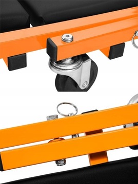 ДИВАНТ ДЛЯ МАСТЕРСКОЙ 2 В 1 NEO Tools ТАБУРАТ СИДЕНЬЕ НА ТЕЛЕЖКЕ