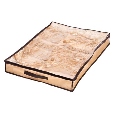 Коробка-органайзер для обуви, 12 пар, чехол