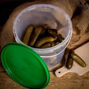 ВЕДРО 5Л ПЛАСТИКОВЫЙ КОНТЕЙНЕР ДЛЯ ЕДЫ