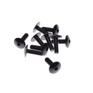 Śrubki do owiewek śruba owiewki Aluminium 5/20 ALU 5x20 M5x0,8 CZARNY