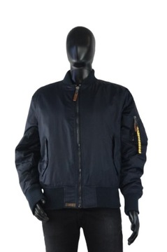 TOP GUN GRANATOWA KURTKA TYPU BOMBER (L)