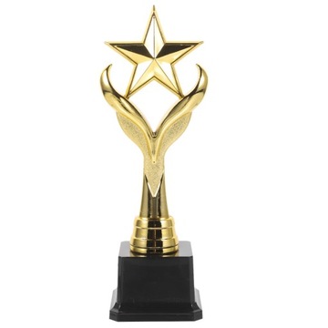 Trofeum dla Dzieci Plastikowe Trofeum Ozdoba Gwiazda
