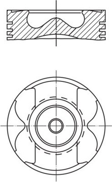 Tłok - MAHLE 021PI00125001