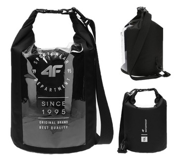 ВОДОНЕПРОНИЦАЕМАЯ ПЛЯЖНАЯ СУМКА 4F, ЧЕРНАЯ