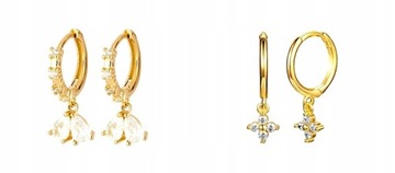 Игла из стерлингового серебра 925 пробы Elegant White Crys