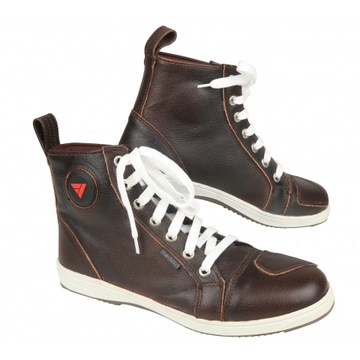 MODEKA LANE BUTY MOTOCYKLOWE SKÓRZANE 42 BRĄZOWE