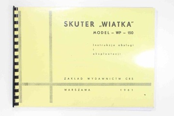 KATALOG INSTRUKCJA OBSŁUGI WIATKA WP 150