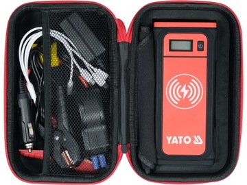 YATO JUMPING DEVICE POWER BANK 16000мАч ЖК-дисплей С ЗАРЯДКОЙ