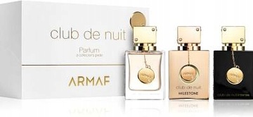 ZESTAW ARMAF CLUB DE NUIT BLACK SILLAGE + MILESTONE + INTENSE WOMAN 3X30ML