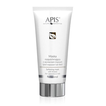 APIS Maska rozpulchniająca z siemienie lniane 200ml