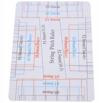 Измерительная линейка измерителя действия струны