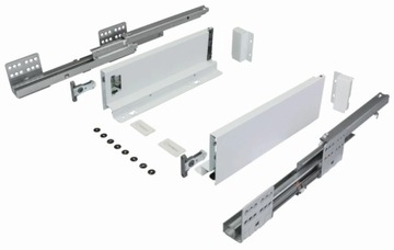 SZUFLADA SEVROLLBOX SLIM H=84mm L=450mm BIAŁA