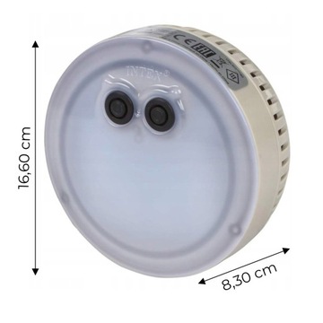 LAMPKA LED BASENOWA KOLOROWA NA BATERIE DO SPA WODOSZCZELNA INTEX 28503