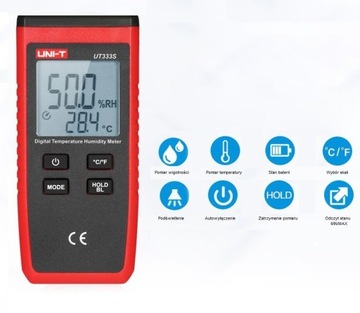 UNI-T UT333S Измеритель температуры и влажности, термогигрометр