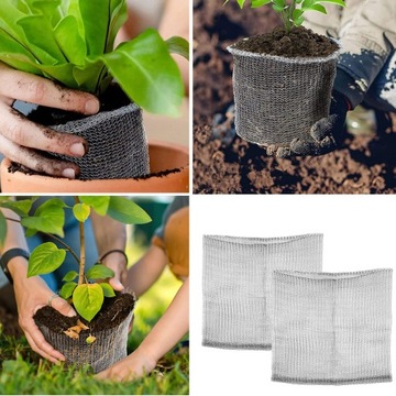 4 ШТ. МЕТАЛЛИЧЕСКАЯ САДОВАЯ СЕТКА ЗАЩИТНАЯ КОРЗИНА ДЛЯ ЗАЩИТЫ КОРНЕЙ РАСТЕНИЙ