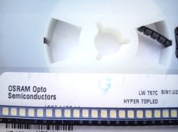 [10шт] Светодиод SMD LWT67CU2 Белый 560мкд OSRAM
