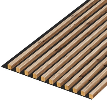 LAMELE ŚCIENNE NA FILCU 45x275 AKUSTYCZNE 11 LAMELI DĄB ARTISAN