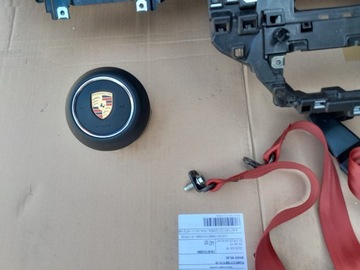 KONZOLA AIRBAG PÁSY MACAN 95B KOMPLET