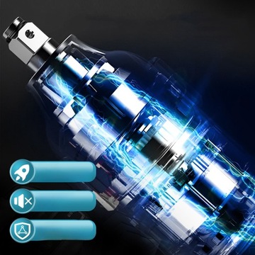 УДАРНАЯ ОТВЕРТКА В КОРПУСЕ СО СВЕТОДИОДНОЙ ПОДСВЕТКОЙ 0-650нм + 2 АККУМУЛЯТОРА