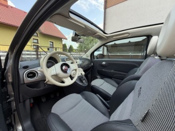 Fiat 500 II Seria 1 1.2 69KM 2013 Fiat 500C 95tyśkm! 1WŁAŚCICIEL 1.2b Klima DACH PANORAMA Wersja COLLEZIONE!, zdjęcie 15