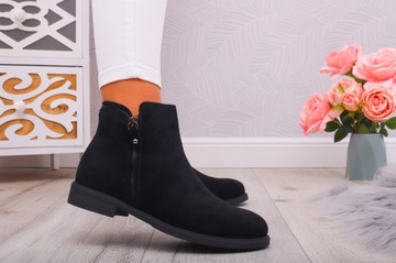 БОТИНКИ ЖЕНСКИЕ, ЧЕРНЫЕ КЛАССИЧЕСКИЕ ТУФЛИ НА ПЛОСКОЙ ПЛОСКОЙ ПЛОСКОСТИ.