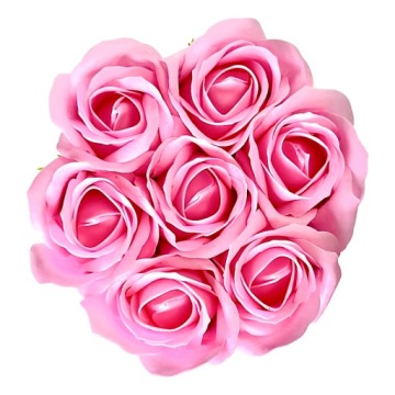 ЦВЕТОЧНАЯ КОРОБКА С МЫЛЬНЫМИ ЦВЕТАМИ ПОДАРОЧНЫЕ ЦВЕТЫ МЫЛЬНЫЕ РОЗЫ ВЕЛЮРОВАЯ КОРОБКА