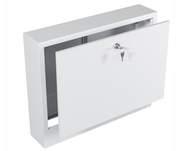 Латунный распределитель для теплого пола 12 с НАСОСОМ WILO + КОРОБКА ДЛЯ НАКЛОННОГО МОНТАЖА