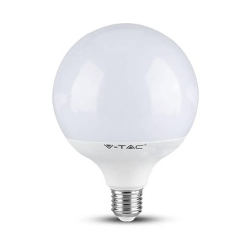Żarówka LED V-TAC SAMSUNG CHIP 22W E27 Kula Glob G120 120Lm/W VT-242 3000K
