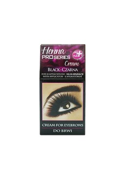 PRO SERIES Henna do brwi w kremie czarna
