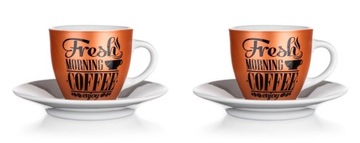 FILIŻANKA DO KAWY ESPRESSO 2 x 90 ml BANQUET