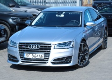 Audi A8 D4 S8 Facelifting 4.0 TFSI 605KM 2016 Audi S8 Plus 605koni Matrix Night View Ceramika Wentyle dociąg 360° Webasto, zdjęcie 27