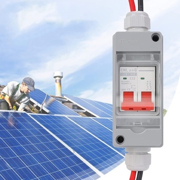 РАЗЪЕДИНИТЕЛЬ СОЛНЕЧНОЙ ПАНЕЛИ PV РАСПРЕДЕЛИТЕЛЬНАЯ КОРОБКА ВОДОНЕПРОНИЦАЕМАЯ 32А 500В