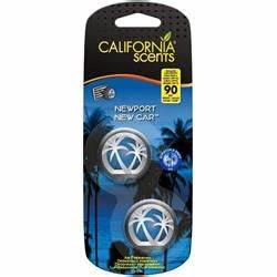 CALIFORNIA SCENTS W KRATKĘ MEMBRANA NEW CAR 2x3ml