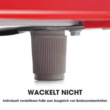 Ретро-холодильник общей емкостью 72 литра, красный.