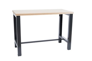 Верстак для гаража со слесарным инструментом – яркие цвета и варианты.