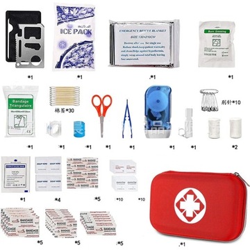 Emergency Kit Trauma Bag Outdoor Multifunction Camping Gear Survival Kit