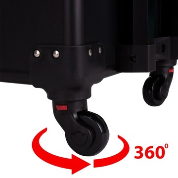 Косметичка SIlcare XXXL Чемодан 4в1 на поворотных колесах Diamond