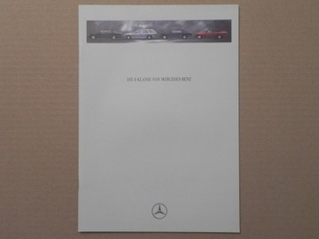 Prospekt - MERCEDES E-KLASSE W124 - 1993 r