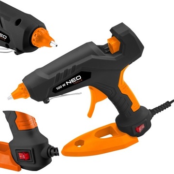 NEO Tools ГОРЯЧИЙ КЛЕЕВОЙ ПИСТОЛЕТ STRONG 100 Вт 11 мм