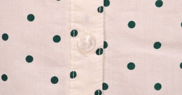 LEE koszula POLKA DOT white PREPPY SHIRT _ M