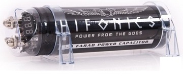 Конденсатор HiFonics HFC1000 емкостью 1 Фарад