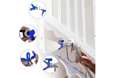 Покрасочный пистолет Silver Plus 2F + сопло 517 PAA + БЕСПЛАТНЫЙ блок RAC X