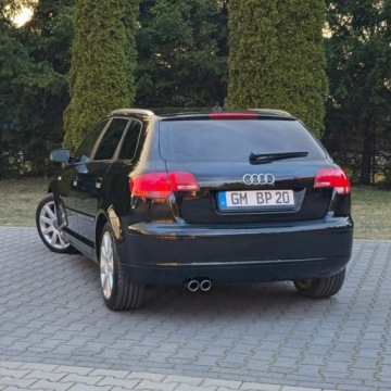 Audi A3 8P Hatchback 3d 2.0 TDI PD 170KM 2006 Audi A3 Sportback 2.0 TDI DPF S line Sportpaket, zdjęcie 10